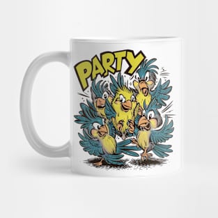 Party time cute birdz Mug